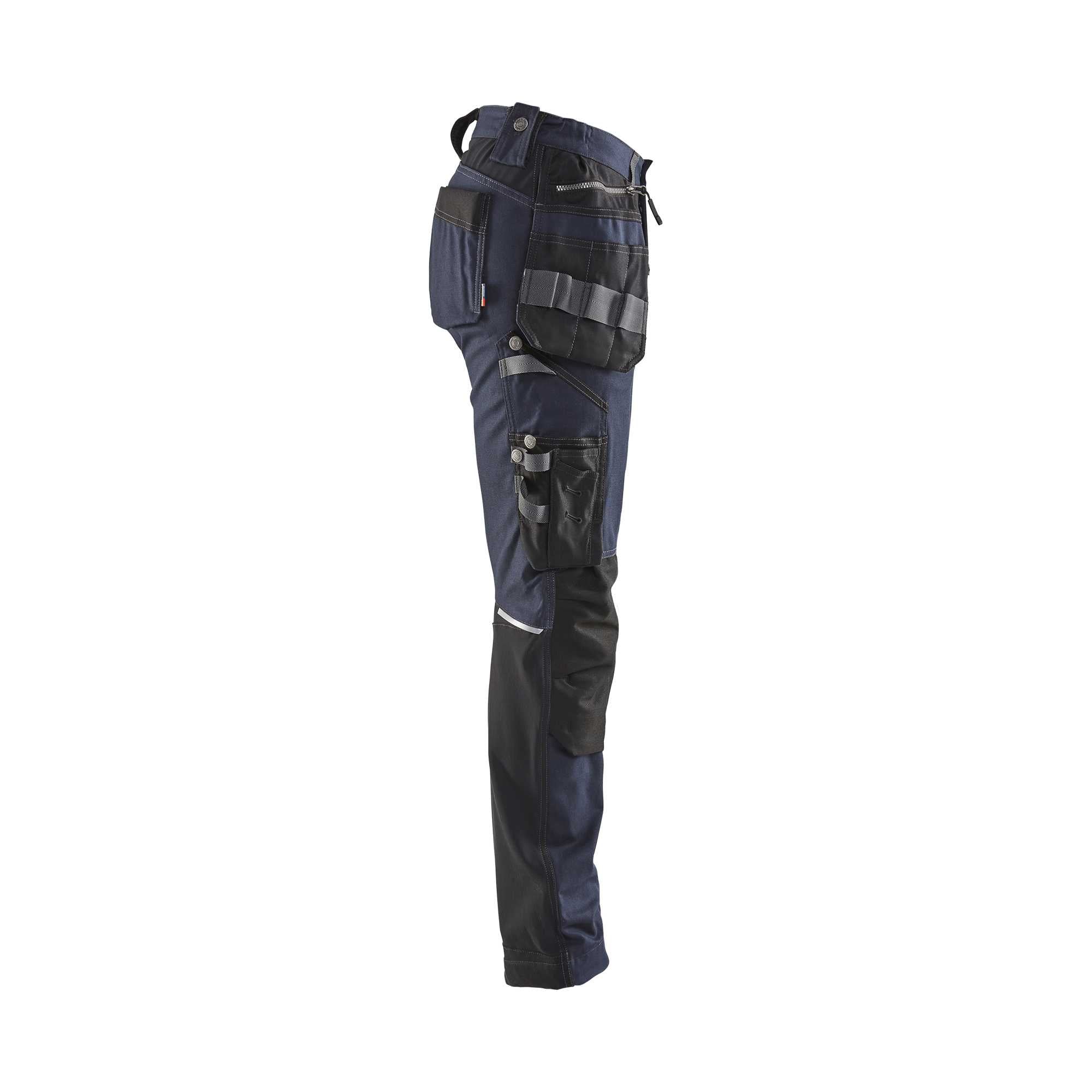BLAKLADER 71151343 Women's craftsman trousers with Stretch Work Trousers Women - canvas fabric